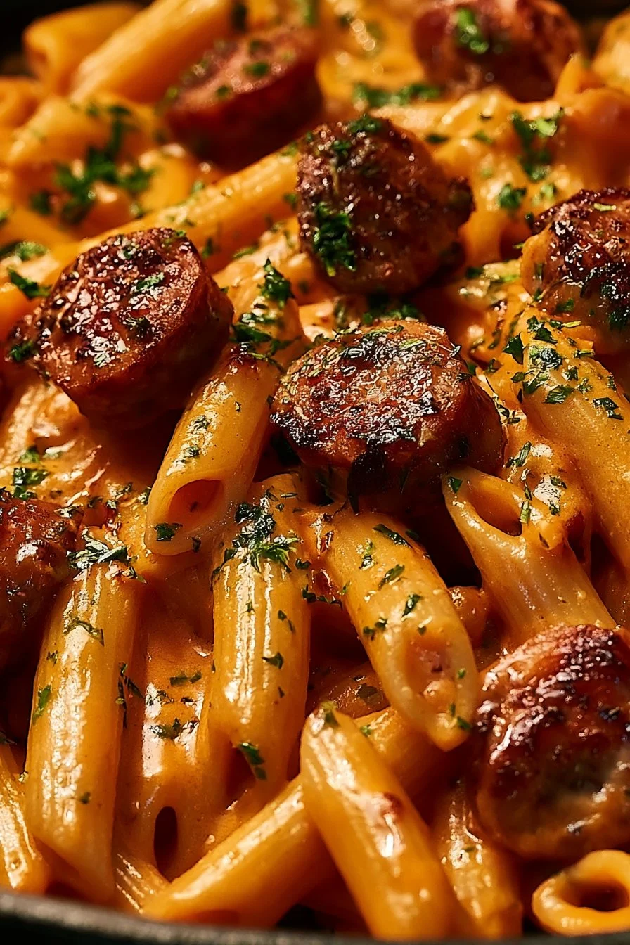 One Pot Smoked Sausage Pasta