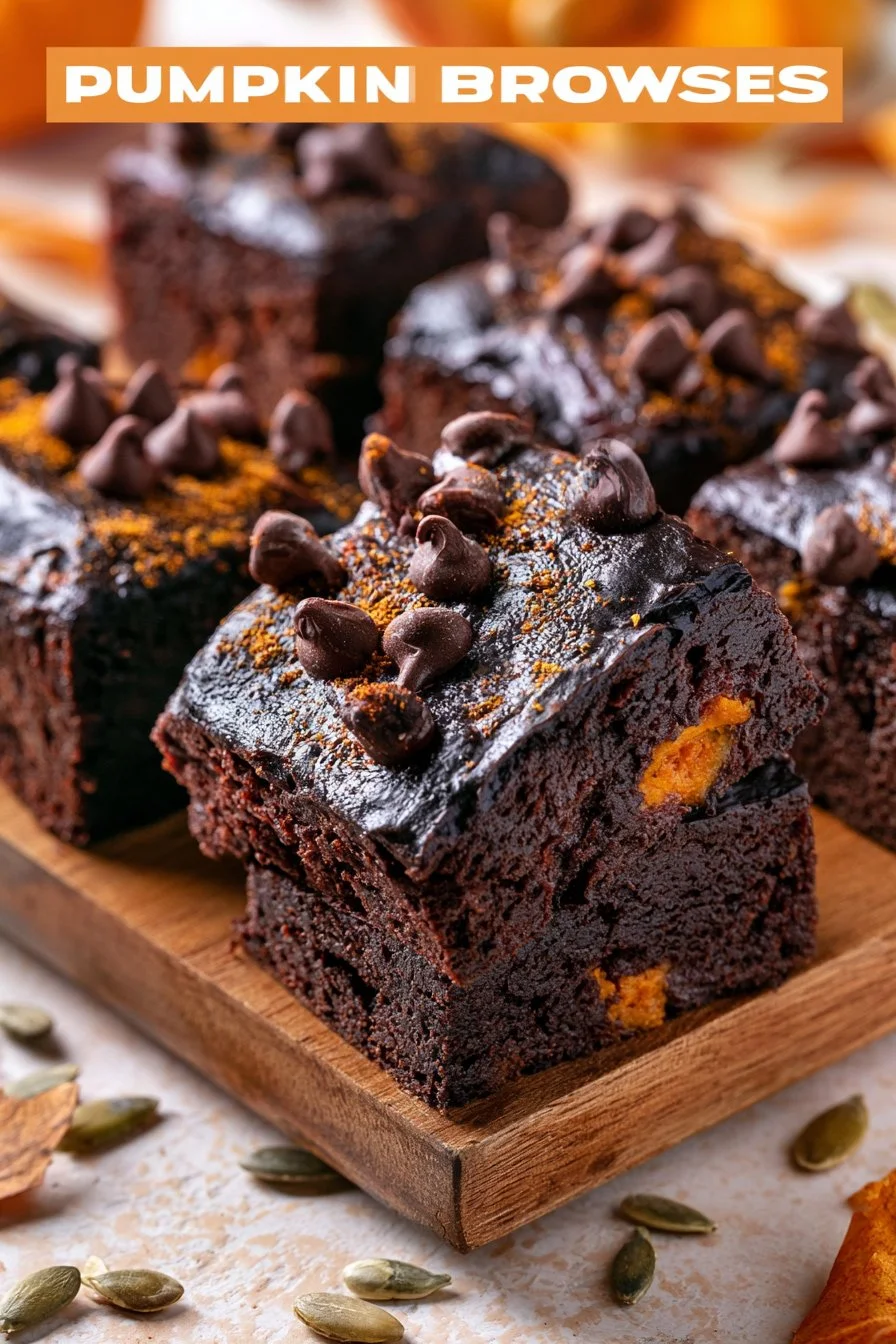 Pumpkin Brownies