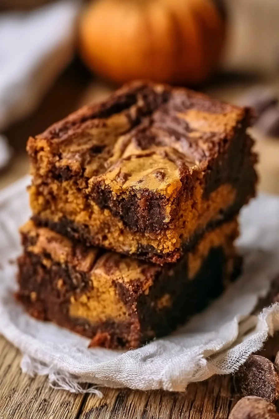 Pumpkin Brownies