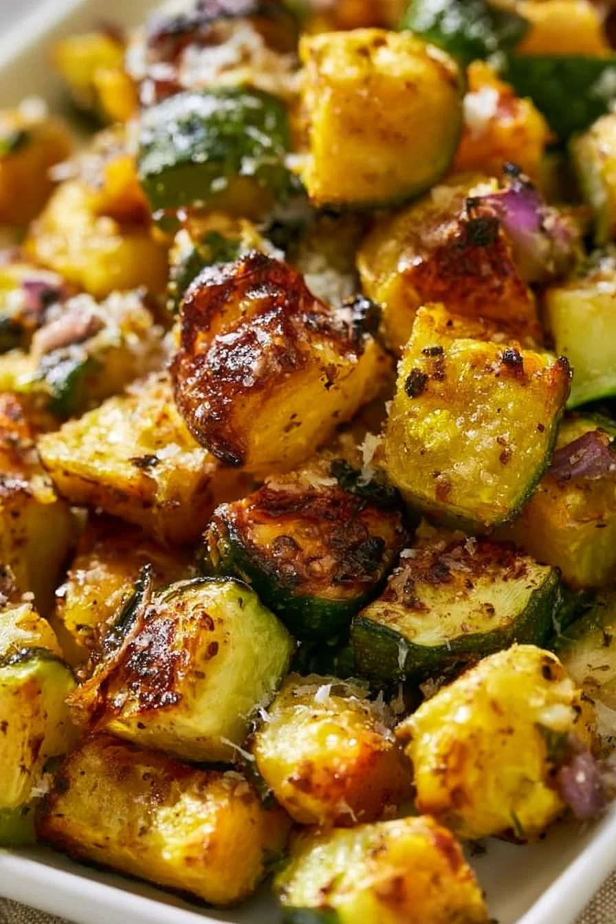 Roasted Zucchini Keto Side Dish
