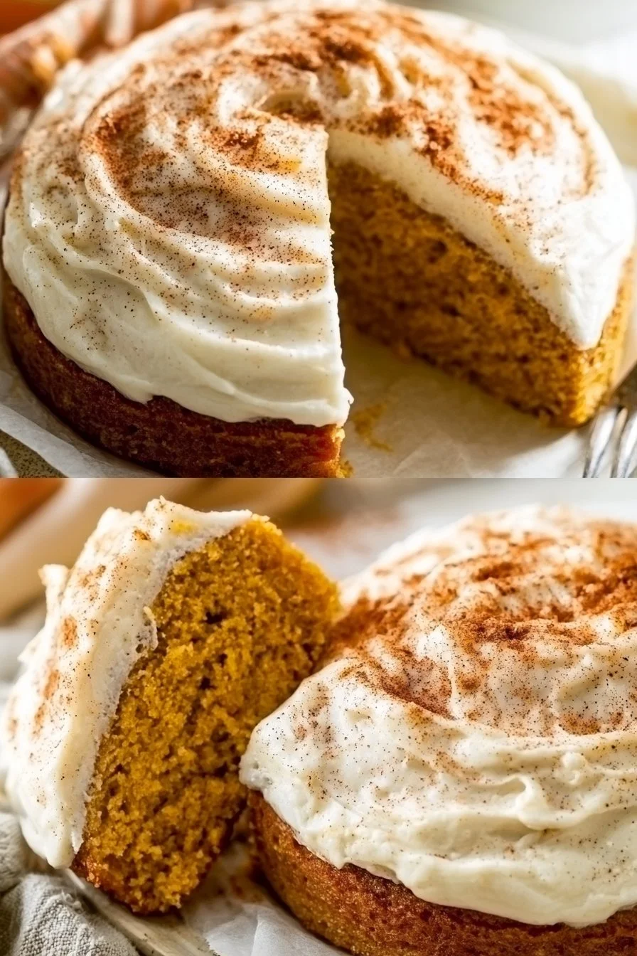 Small 6 Inch Pumpkin Cake
