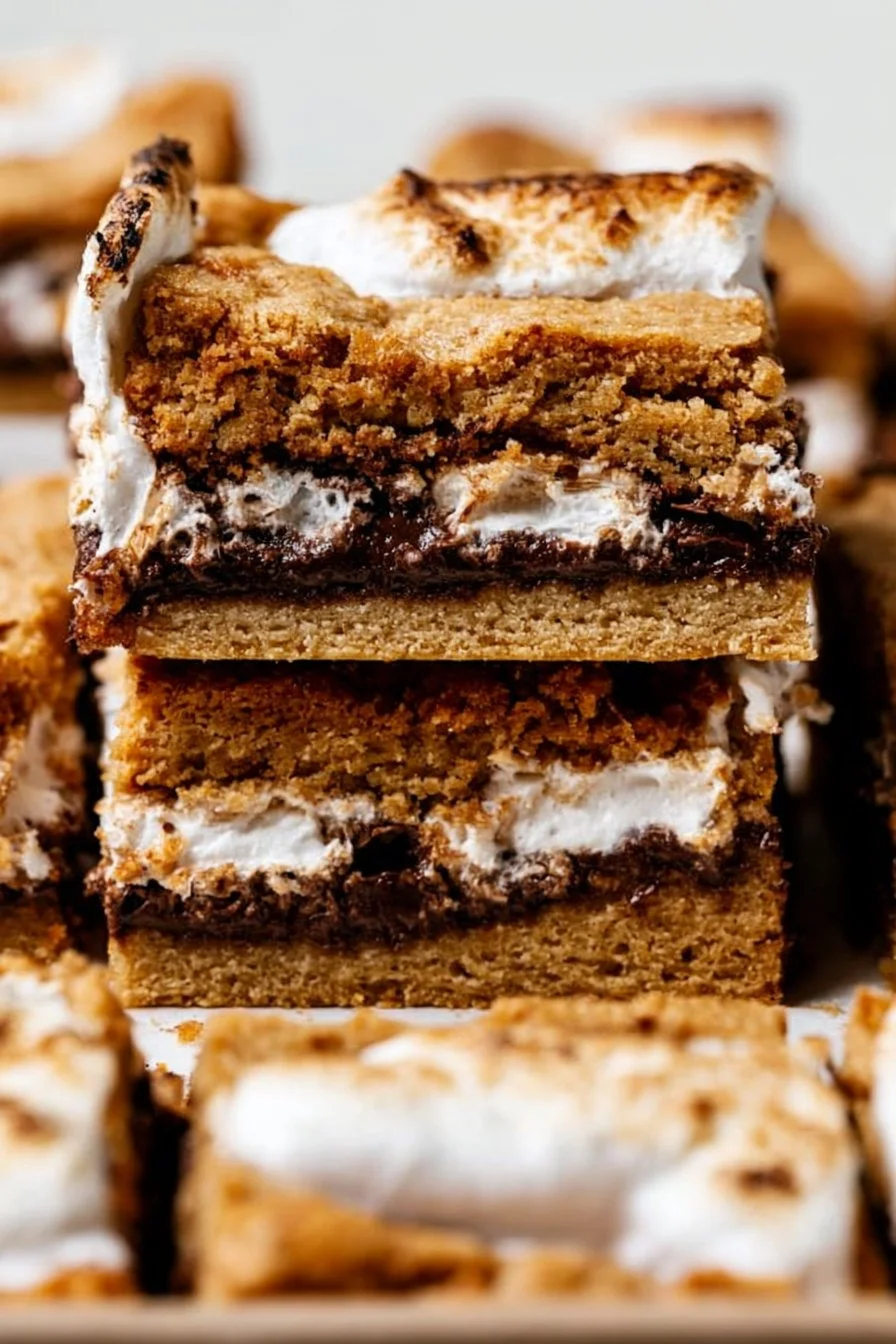 S'mores Cookie Bars