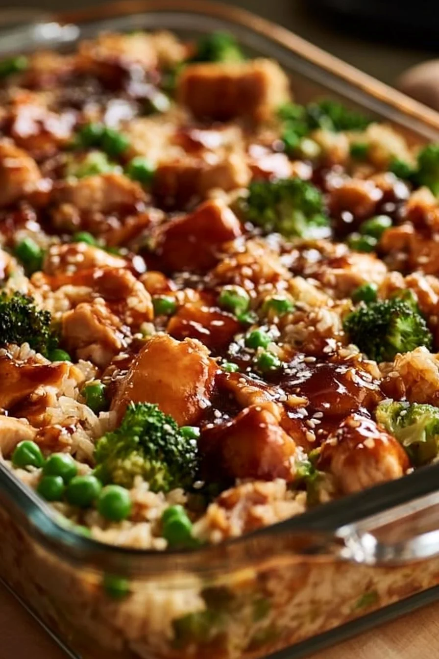 Teriyaki Chicken Casserole