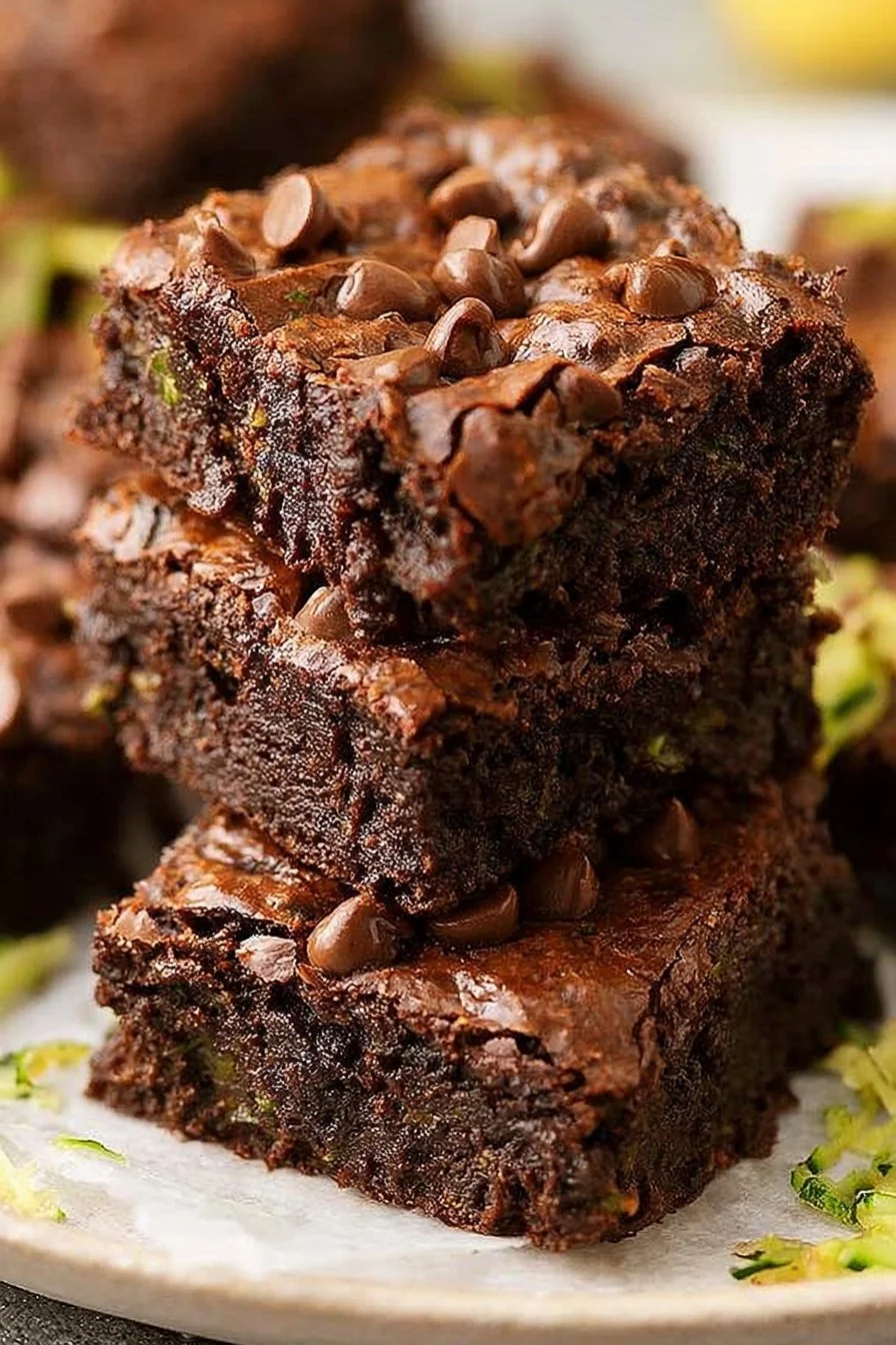 Ultra-Moist Zucchini Brownies