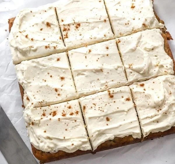 Zucchini Cake – With Cream Cheese Frosting