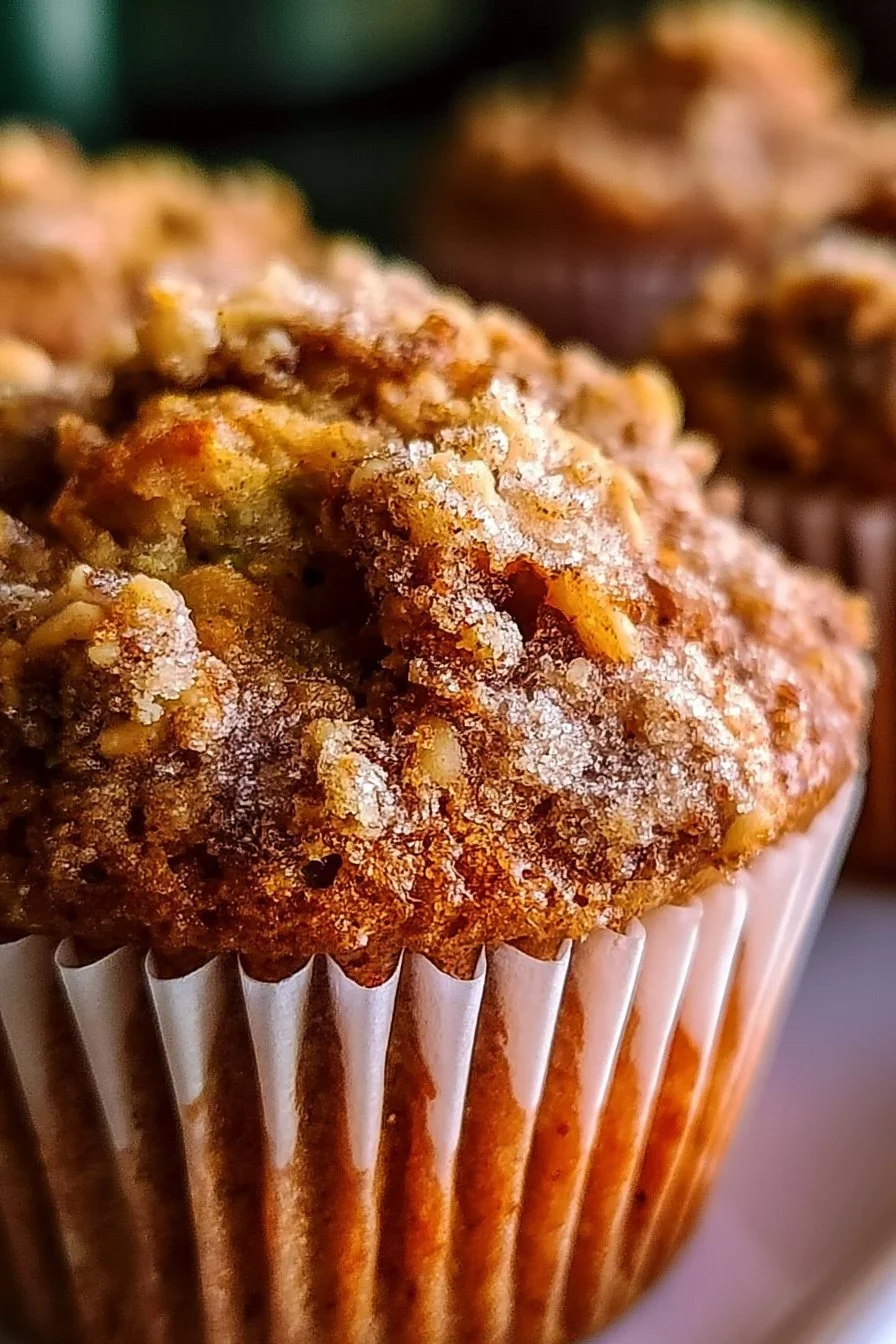 Zucchini Coffee Cake Muffins