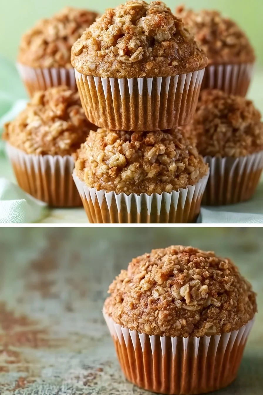 Zucchini Oatmeal Muffins