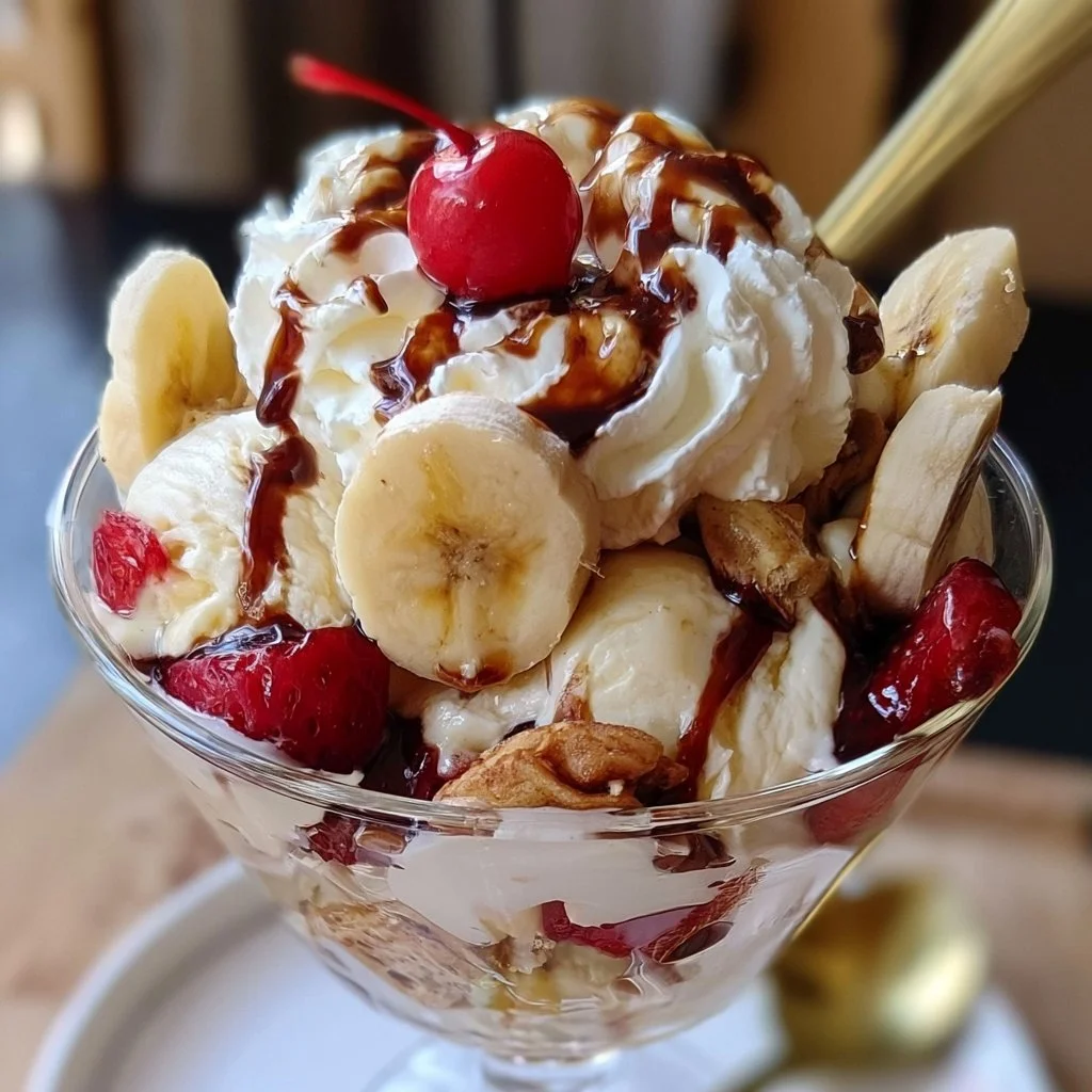 Banana Split Trifle