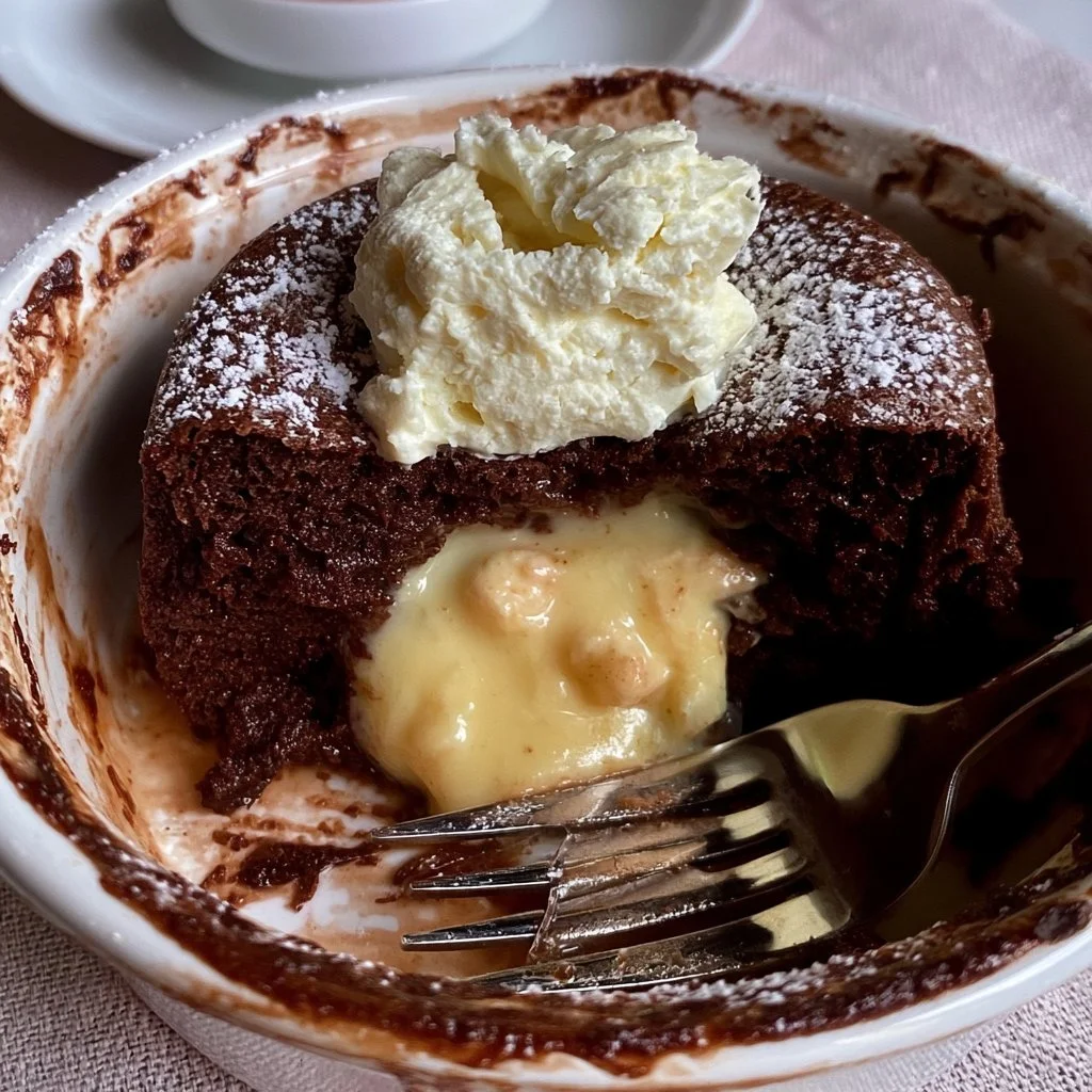 Cottage Cheese Lava Cake