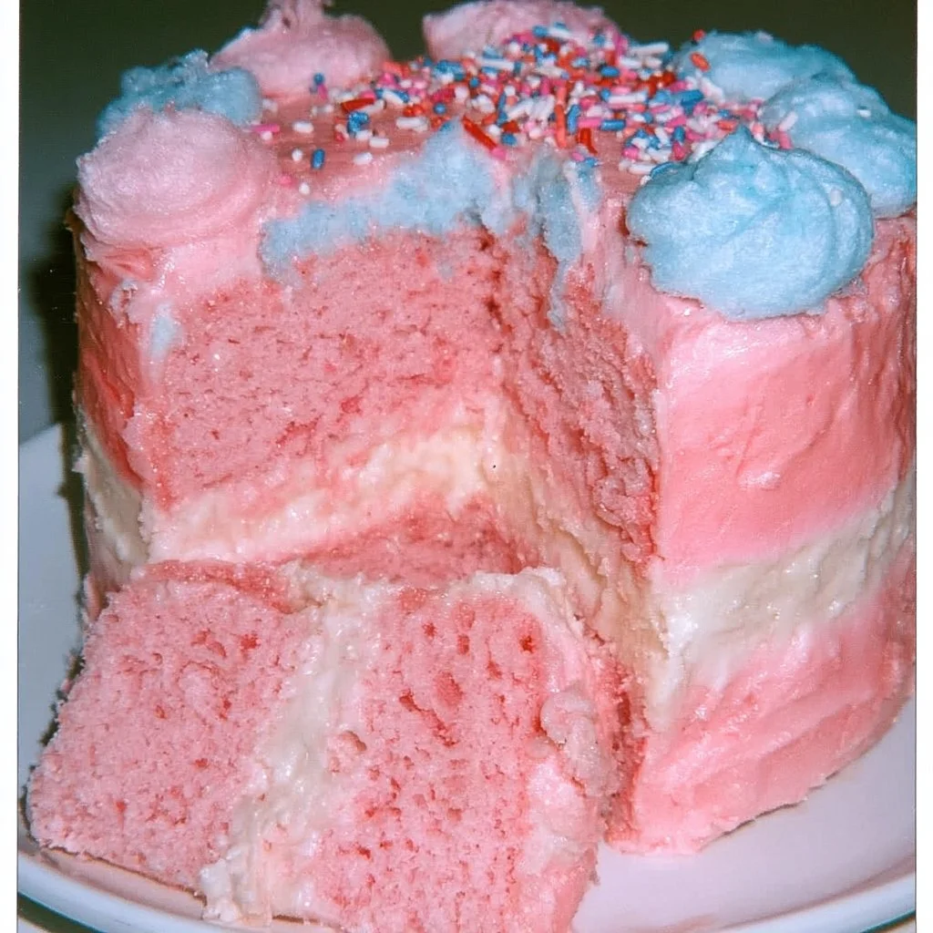 Cotton Candy Cake