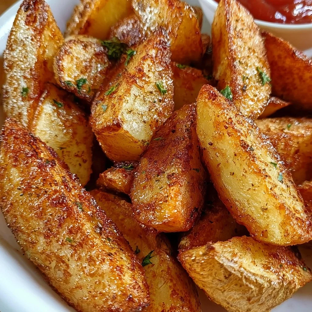 Crispy Potato Wedges