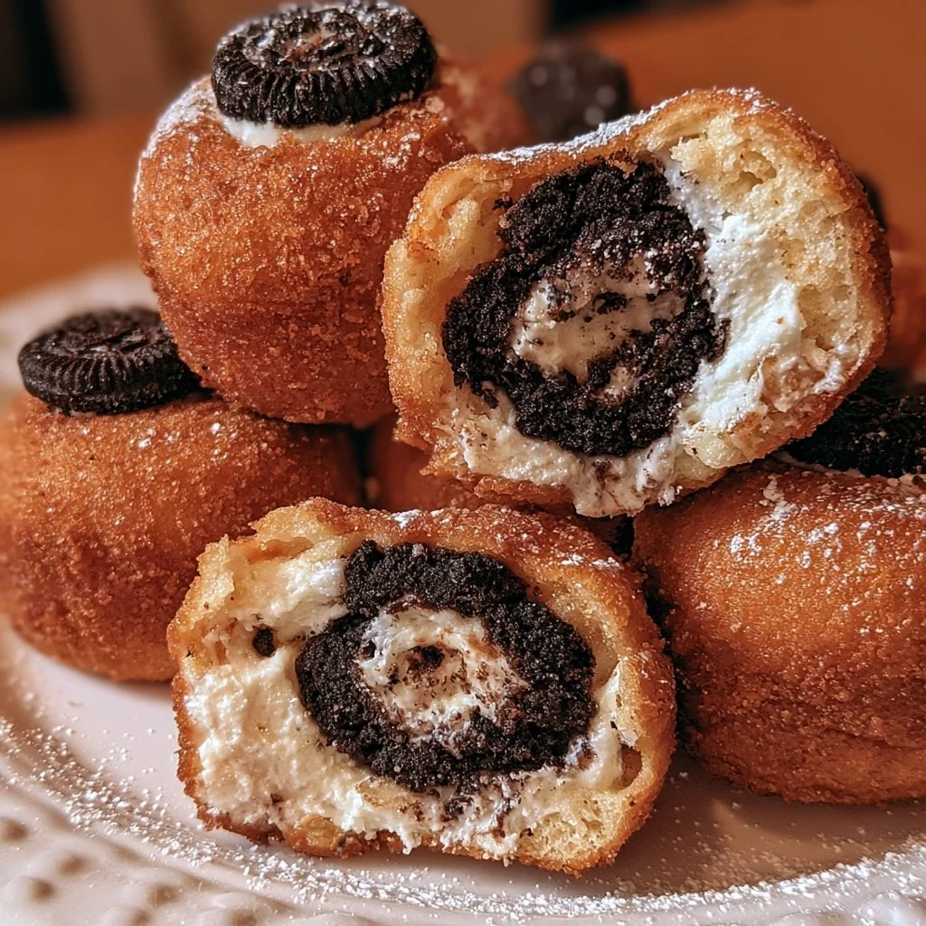Deep-Fried Oreo Cheesecake Bites