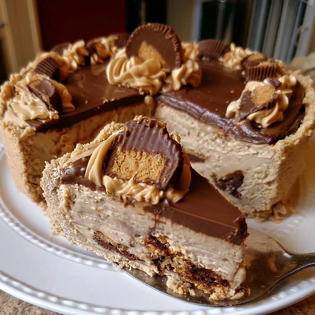 Giant Reese’s Peanut Butter Pie