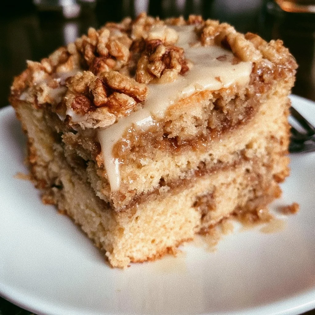 Maple Walnut Coffee Cake