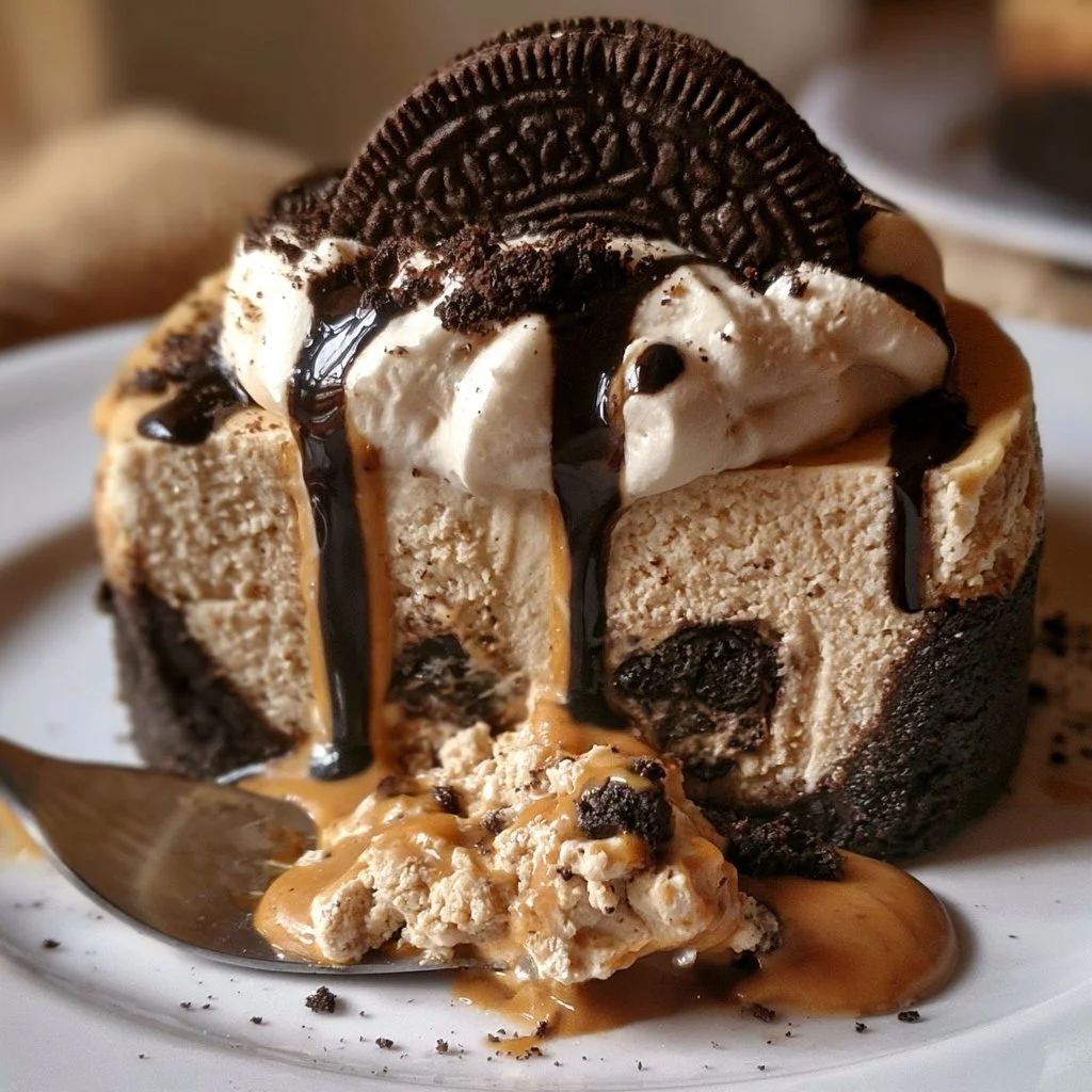 Peanut Butter Oreo Cheesecake