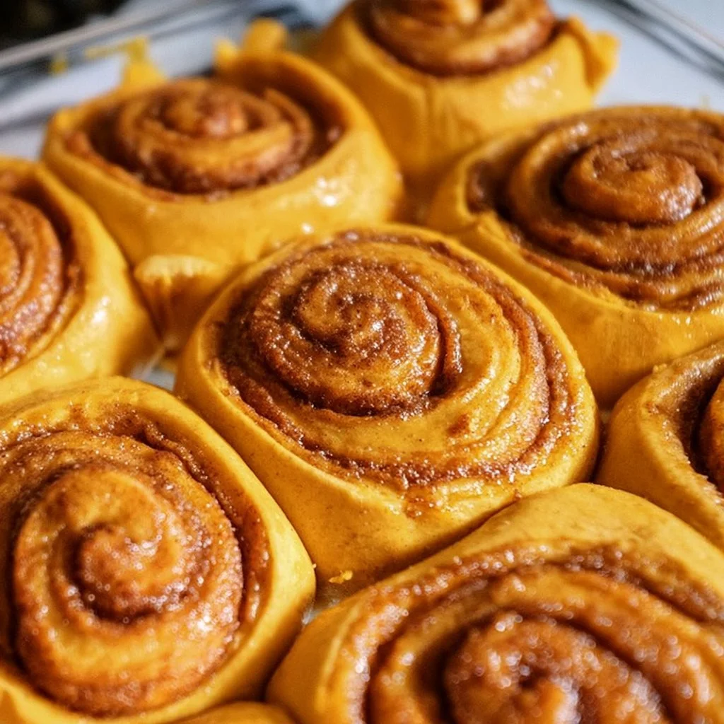 Pumpkin Cinnamon Rolls
