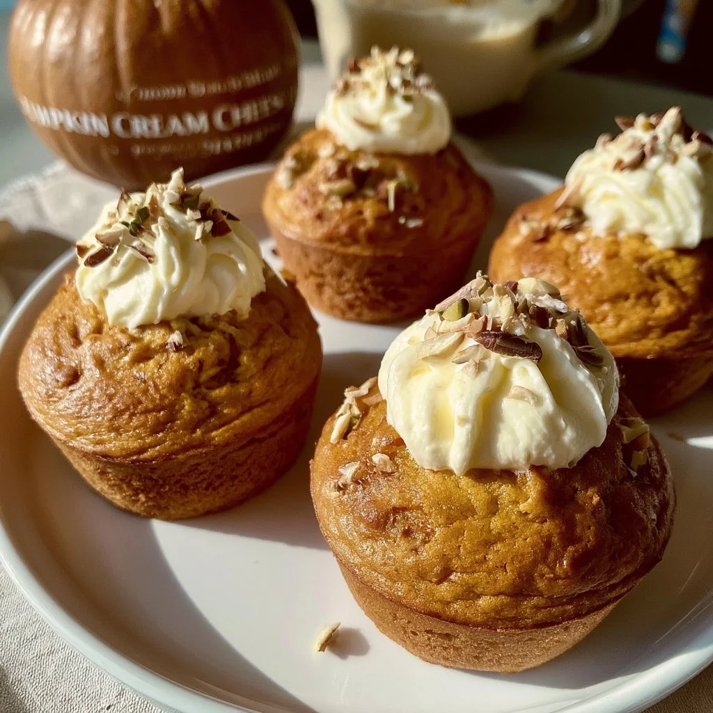 Pumpkin Cream Cheese Muffins