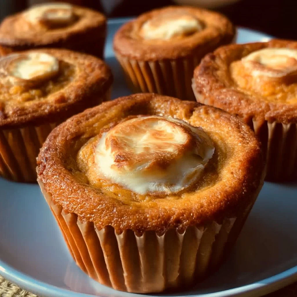 Pumpkin Cream Cheese Muffins