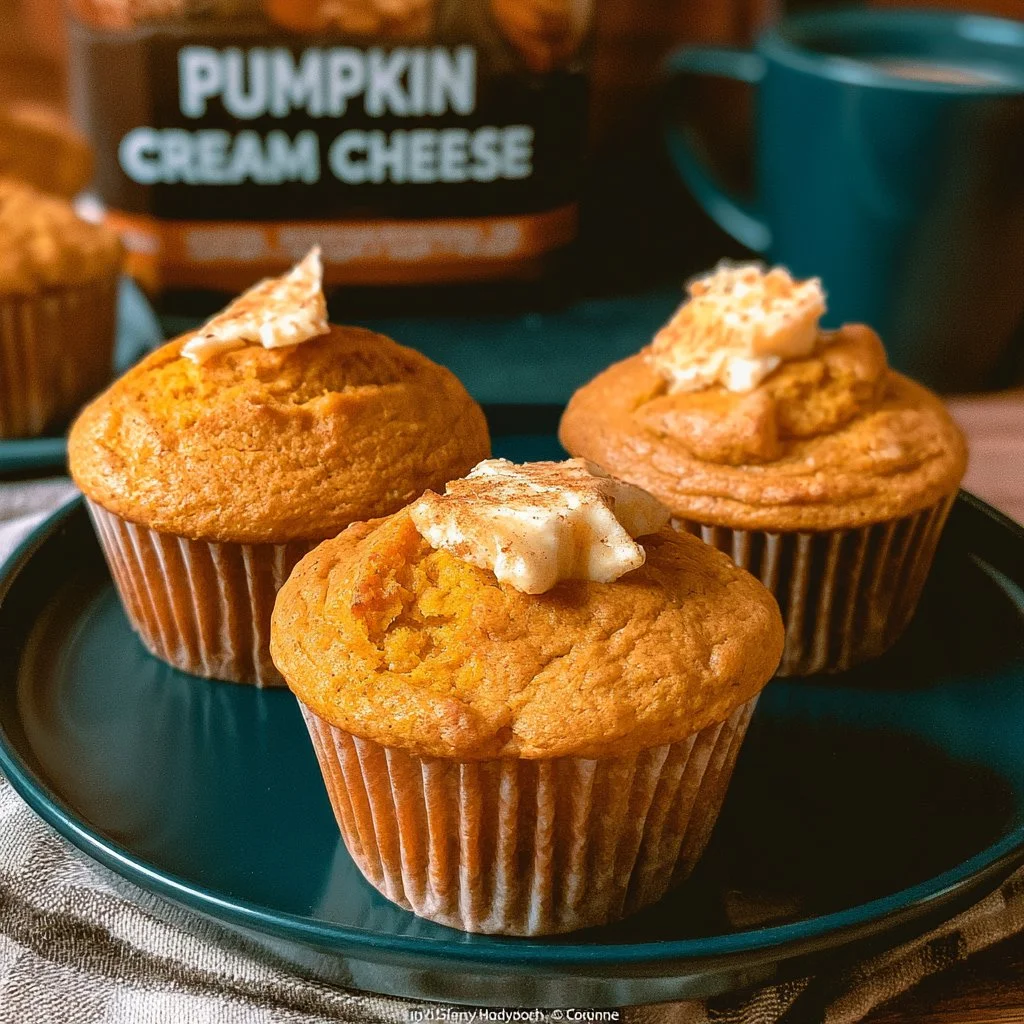 Pumpkin Cream Cheese Muffins