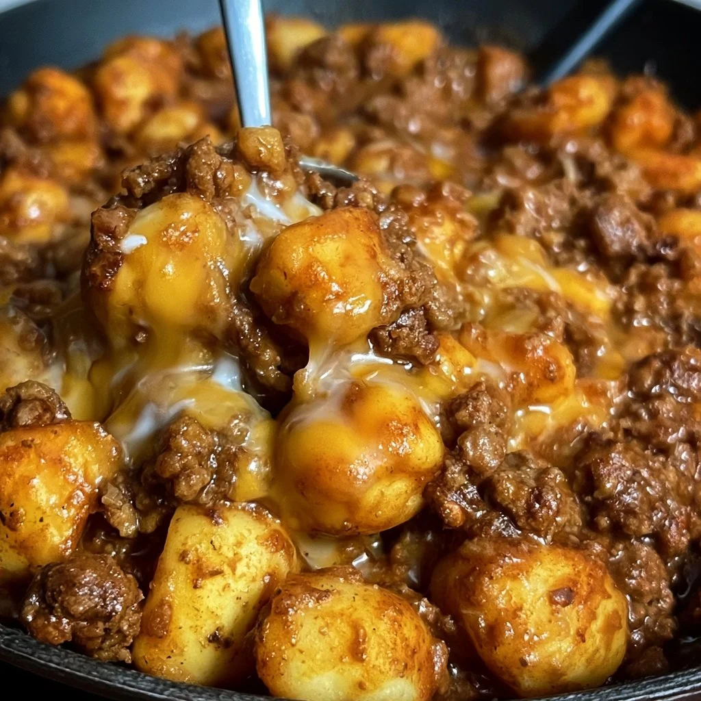 Sloppy Joe Potato Skillet