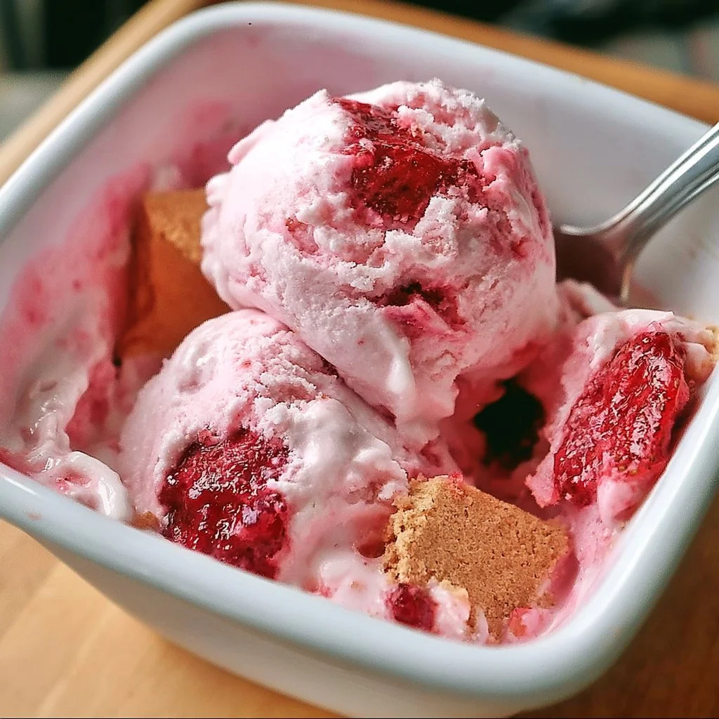 Strawberry Cheesecake Ice Cream