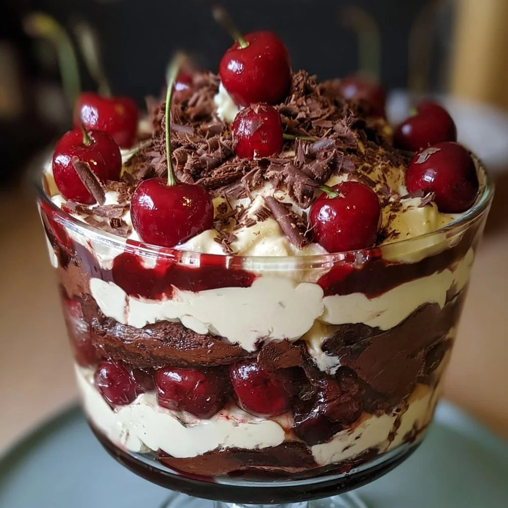 The Ultimate Black Forest Trifle