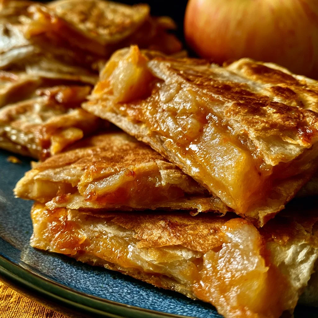 Apple Cheddar Quesadillas