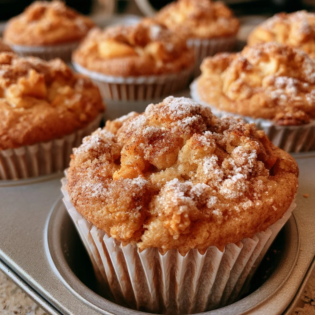 Apple Cinnamon Streusel Muffins
