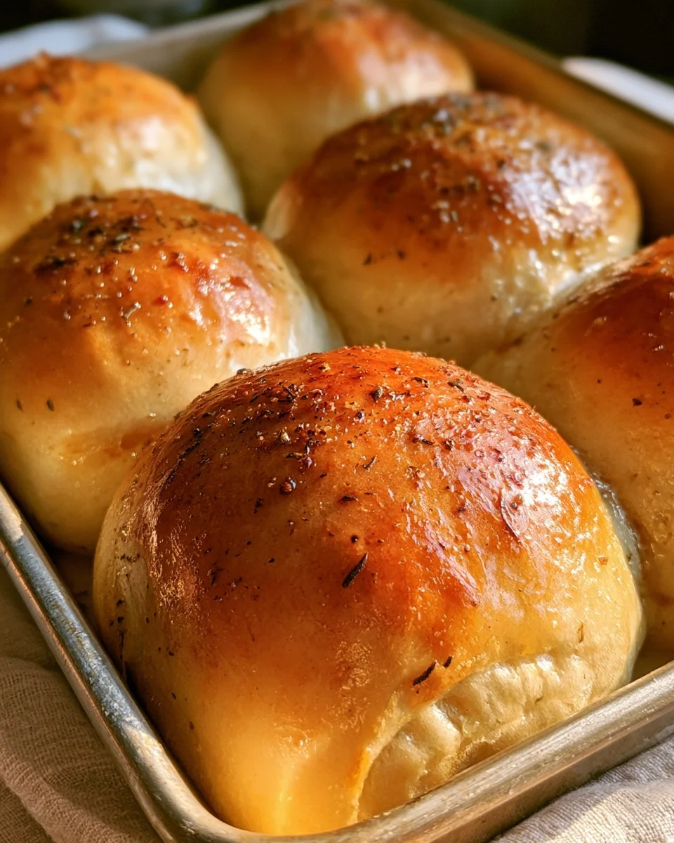Brown Butter Sage Dinner Rolls