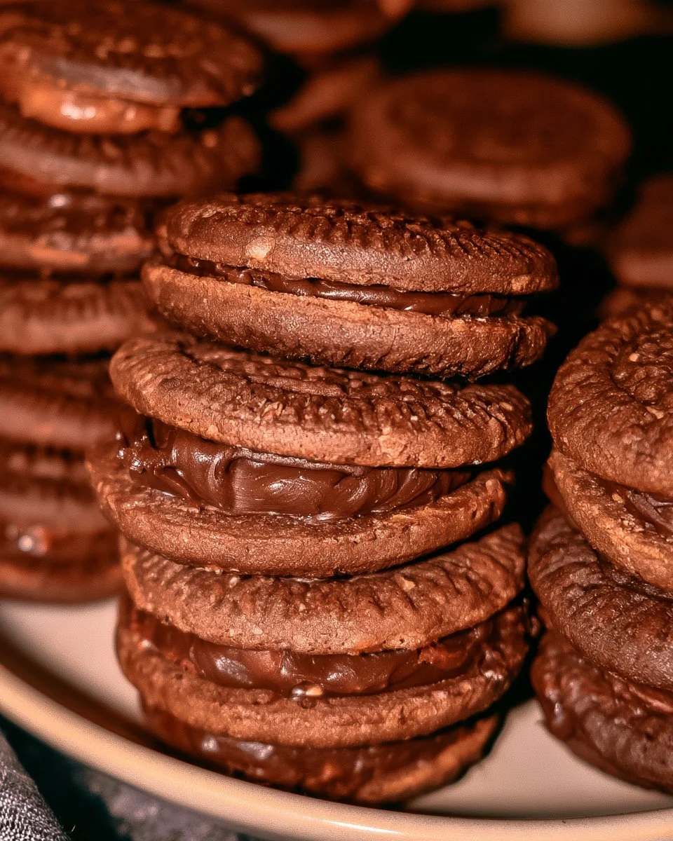 Chocolate Orange Sandwich Cookies
