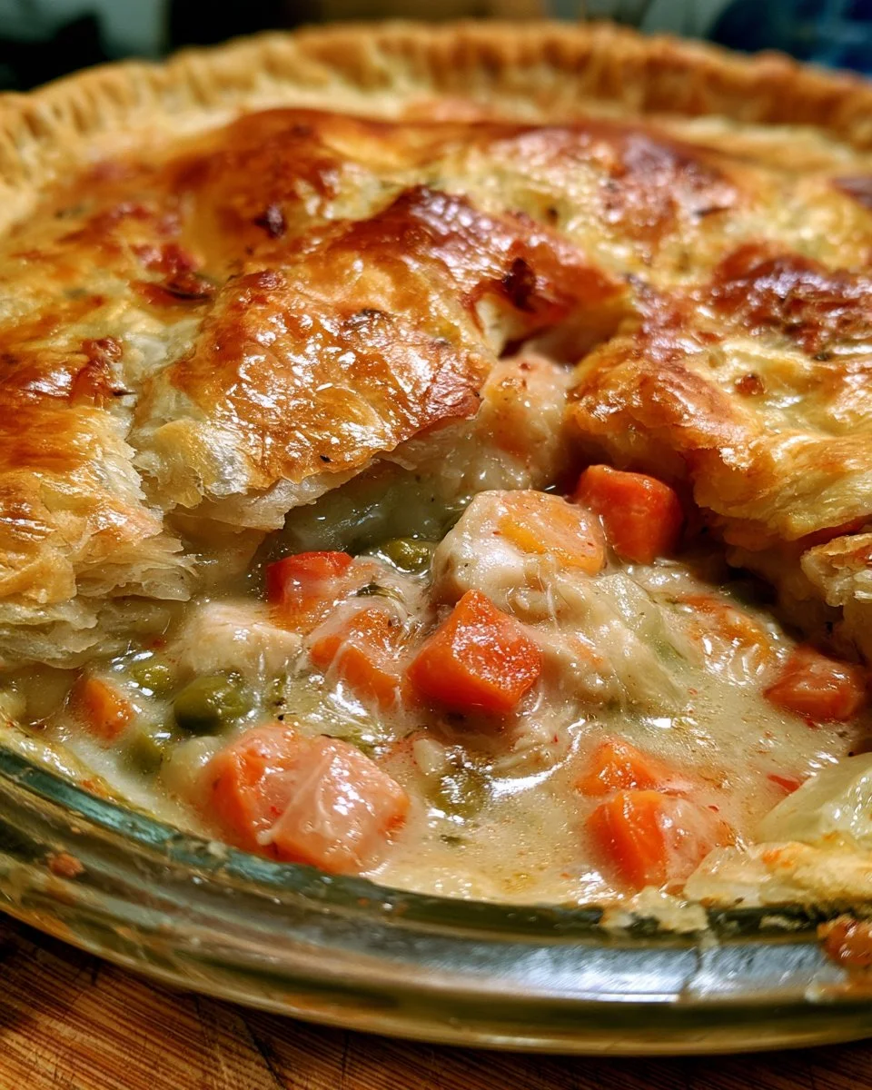 Double Crust Chicken Pot Pie