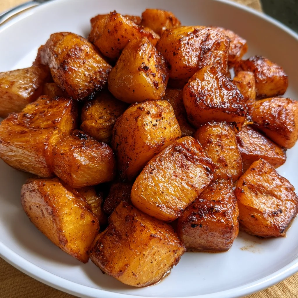 Honey Chili Cinnamon Roasted Butternut Squash