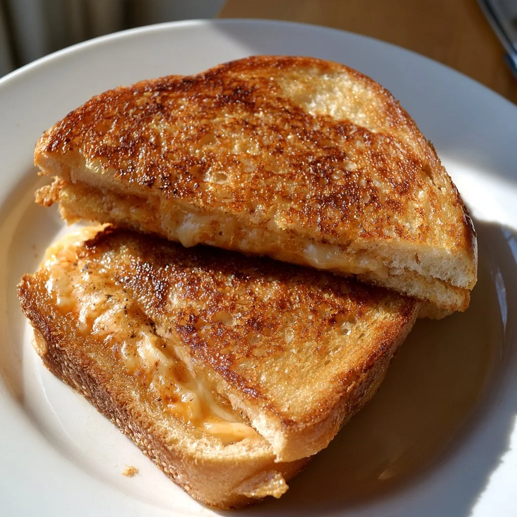 Honeycrisp Cheddar Grilled Cheese