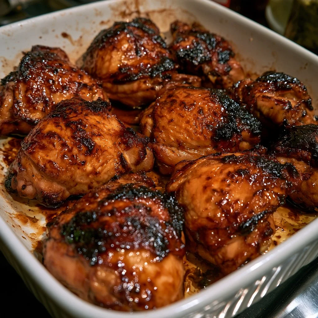 Pomegranate Molasses Glazed Chicken