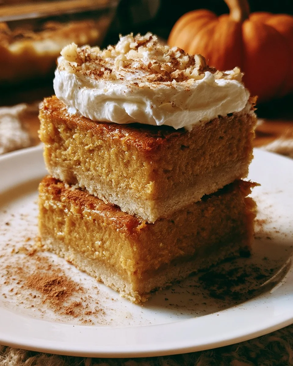 Pumpkin Pie Bars