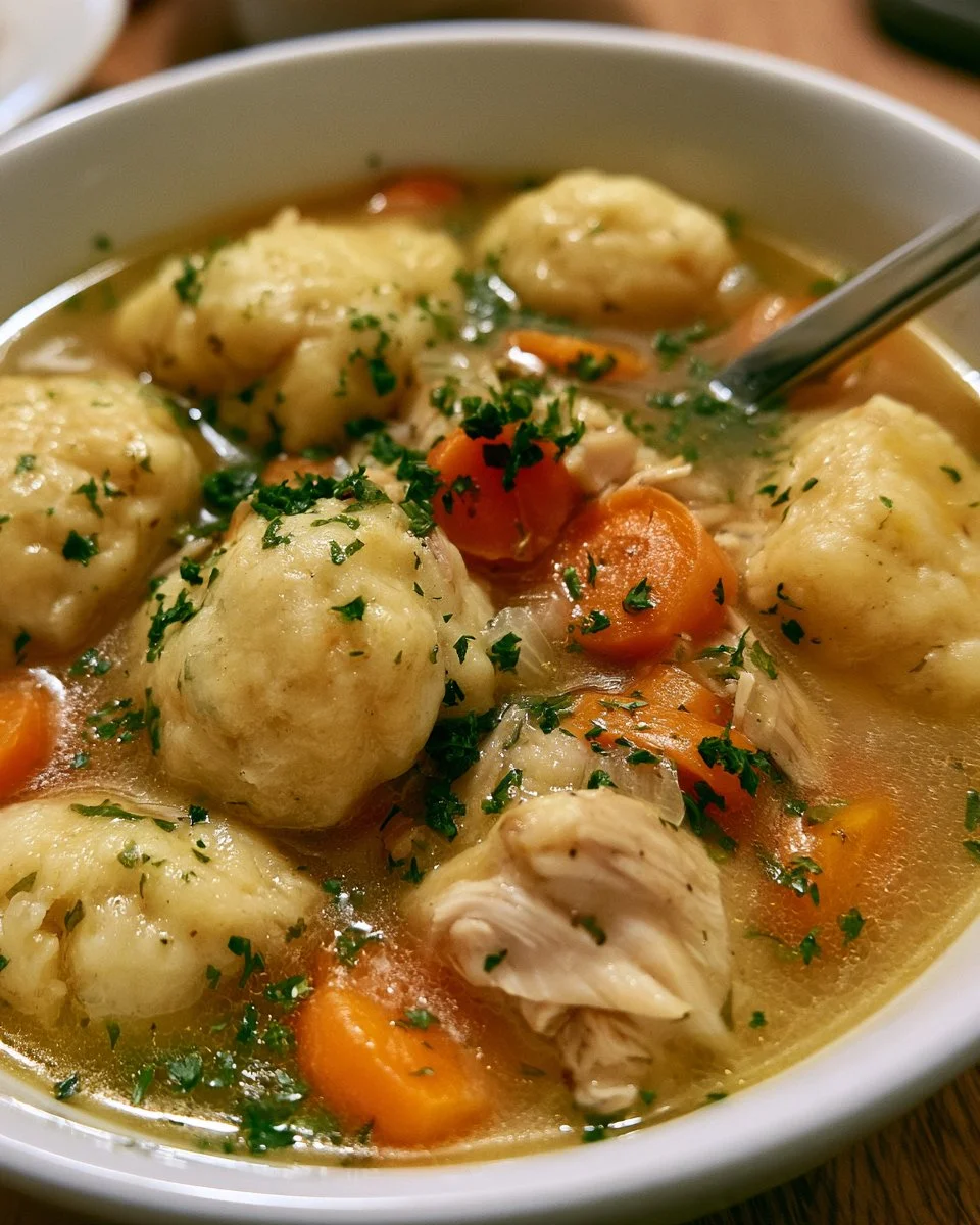 Slow Cooker Chicken And Dumplings
