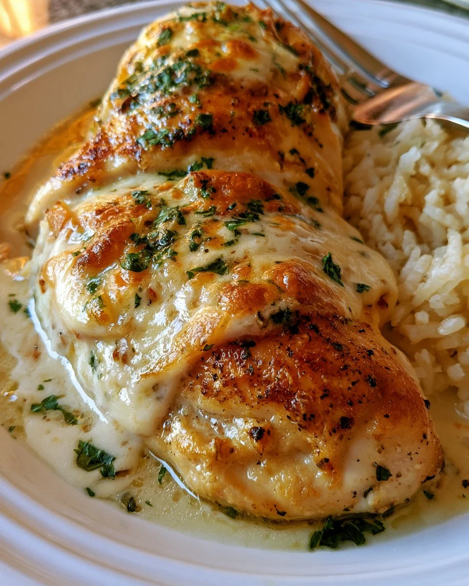 Slow Cooker Garlic Parmesan Chicken