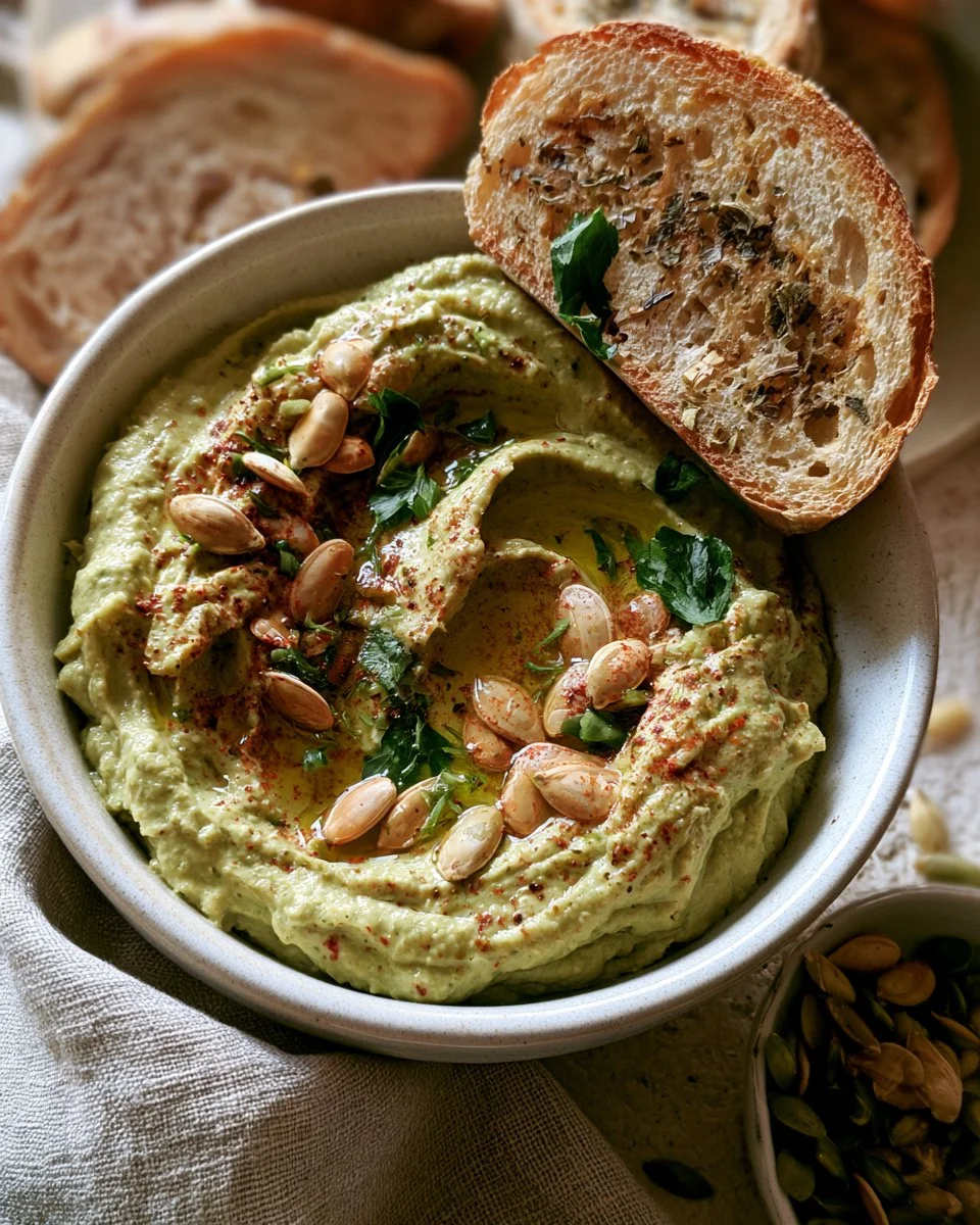 Toasted Pumpkin Seed Dip